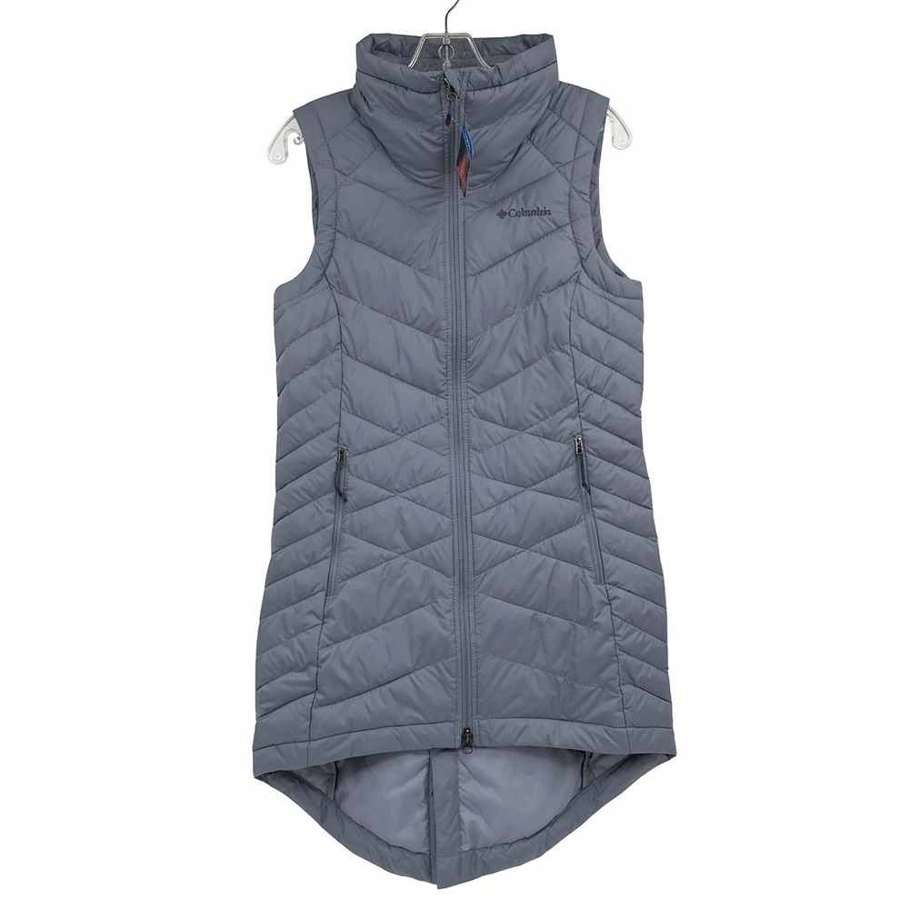 Columbia Vest | Puffer Gray S | Women's Polyester